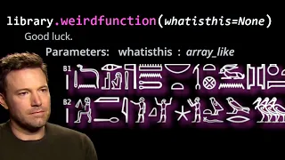 Code Documentation Be Like