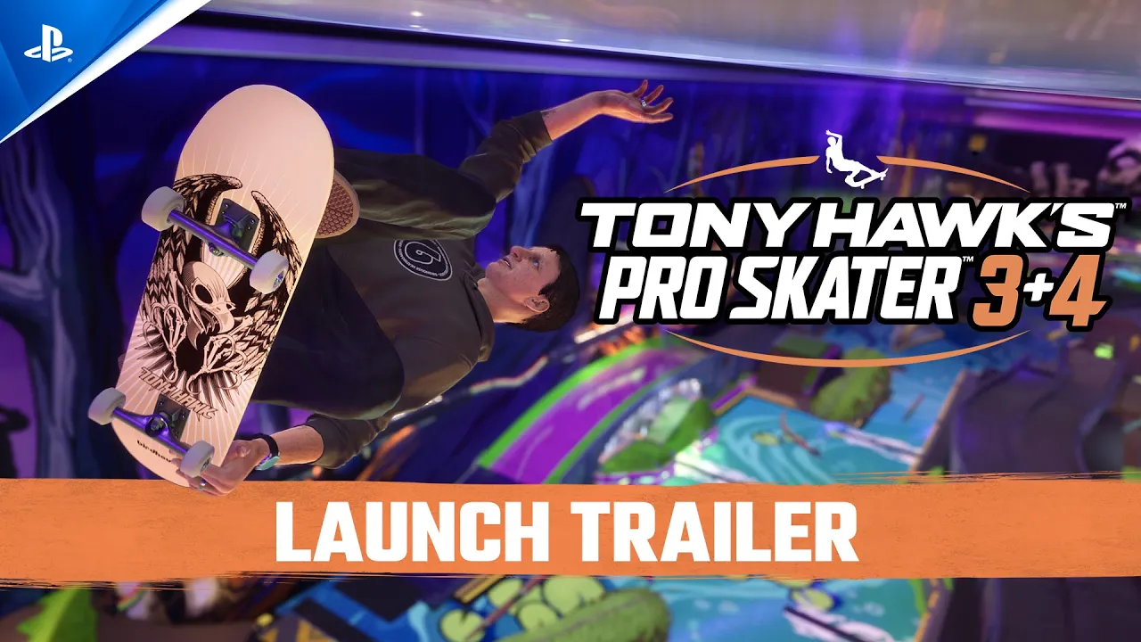 Tony Hawk's Pro Skater 3 + 4 – Upoutávka k vydání | Hry pro PS5 a PS4
