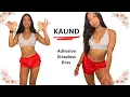 KAUND Adhesive Strapless Bras review