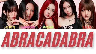 COVER MEOVV ABRACADABRA ORIGINAL BY BROWN EYED GIRLS LYRICS COLOR CODED ROMANIZED  COVER MEOVV ABRACADABRA ORIGINAL BY BROWN EYED GIRLS LYRICS COLOR CODED ROMANIZED
