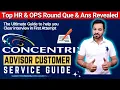 Concentrix Interview Questions and Answers HR Ops Round Question and Answers Revealed