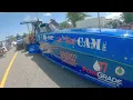 Nitro Joe Morrison at New England Dragway for the NHRA New England Nationals