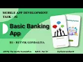 Basic Banking Android Application Intern The Sparks Foundations Task