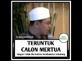 Lagu Ini Pesan Uje sebelum meninggal dunia.