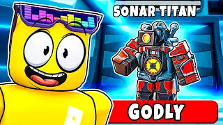 Download UNLOCKING SONAR TITAN in Skibidi Toilet Tower Defense MP3