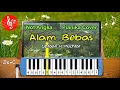 Lagu Alam Bebas - Not Pianika/Melodika Cover - Lirik Karaoke - Tematik SD Kelas 4 Tema 9