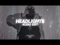 Headlights (best part/tiktok remix) -Alok & Alan Walker [edit audio]