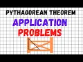 Pythagorean theorem application problems