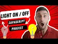 Bulb on off projects in Javascript Javascript project for beginner