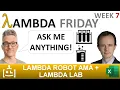 Lambda Robot AMA with Erik LAMBDA Lab Week 7