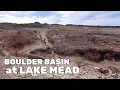 Solo Hiking Boulder Basin Lake Mead Drought in Nevada