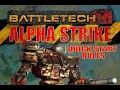 Battletech Alpha Strike - How to make an army list