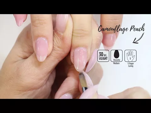 Video preview Camouflage Peach LED/UV Gel 15 ml