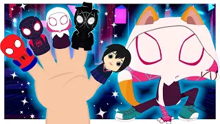 🕷️ Spider Finger Family 🦸 Superhero Songs & Adventures | SuperZoo