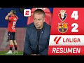 BARCELONA PERDIO EL INVICTO y fue GOLEADO 4-2 por el OSASUNA LAMINE YAMAL marco GOLAZO La Liga
