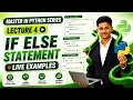 Python If Else Statement Live Coding Examples in Marathi Lecture 4