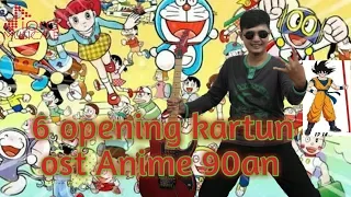 Download 6 Opening kartun ost anime 90an versi gitar cover MP3