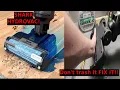 Shark Hydrovac won t spin micro switch adjustment repair not a bad motor