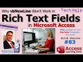 Why vbNewLine Doesn t Work in Microsoft Access Rich Text Fields And the Simple Fix - QQ