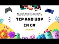 How to Transfer Data With TCP and UDP Using C Game Networking Basics Part 2
