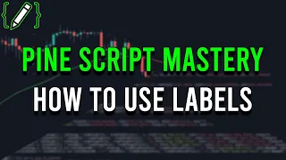 How To Use LABELS Pine Script OUTDATED V4 Tutorial
