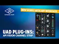 Universal UAD API Vision Channel Strip Plug-in Demo