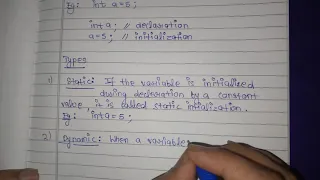 Initialization and Its Types in JAVA JAVA BlueJ