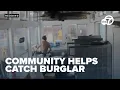 Suspected burglar caught after Redding community chimes-in on social media
