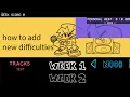 how to add new difficulties in psych engine with no source FNF psych engine tuto