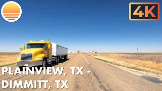 Plainview Texas to Dimmitt Texas Drive With Me