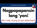 100 TAGALOG-ENGLISH PHRASES Filipino Language