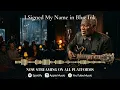 I Signed My Name in Blue Ink | Soulful Slow Blues — Blues King Notes