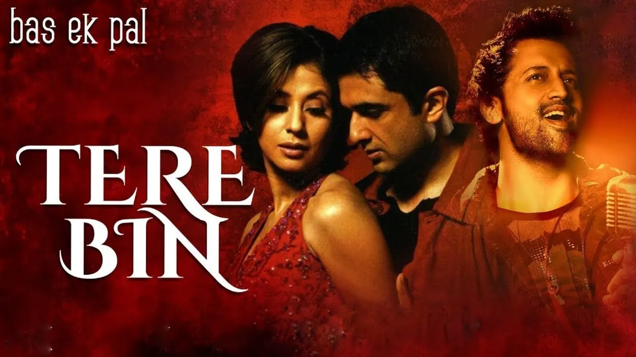 Tere Bin Main Yun Kaise Jiya - Lyrics | Atif Aslam | Bas Ek Pal | Hindi Sad Song