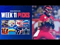 NFL Predictions and Best Bets For EVERY Week 11 Game Texans at Cowboys MORE