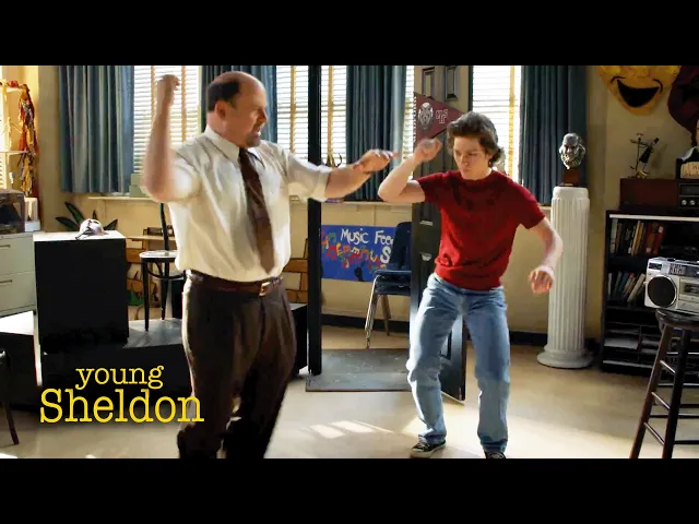 Video: Georgie’s 'Cowboy Aerobics at Home' Tape | Young Sheldon