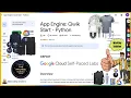 App Engine Qwik Start - Python GSP067