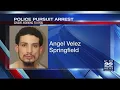 Police chase from West Springfield to Springfield leads to heroin arrest
