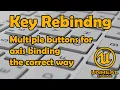 Unreal Engine 5 Advanced Tutorial - How To Rebind And Axis Mapping The Correct Way