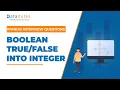 Convert Boolean into Integer in Python Pandas Interview Question
