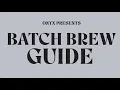 Brew Guides Batch Brewer