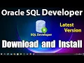 How To Install SQL Developer in Windows 11 How To Download SQL Developer Oracle SQL Developer
