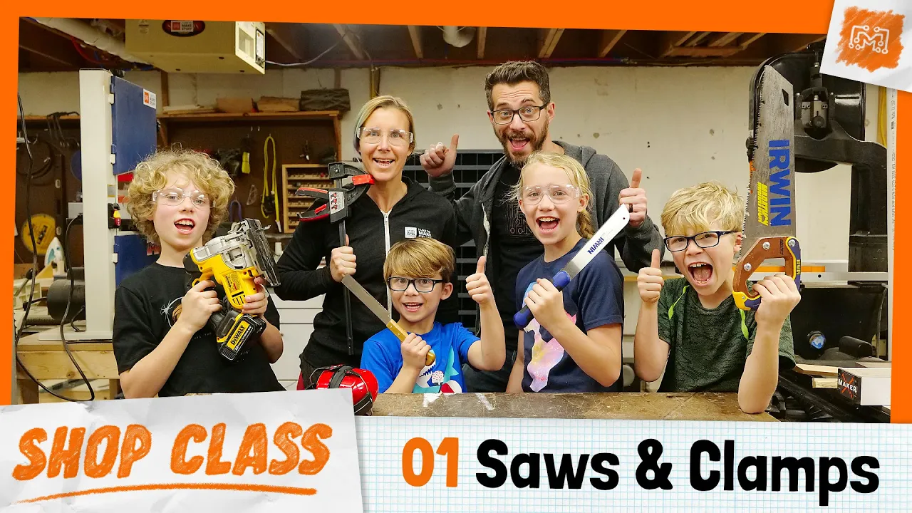 Shop Class 01 - Saws & Clamps | I Like To Make Stuff