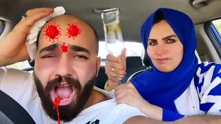 مقلب اختبرت غيرة زوجتي     كلمت واحده وقولتلها ابعتيلي صورك بالشورت   رد فعلها صادم   النمر و ايه دندنها