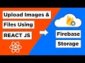 Uploading Images Files To Firebase Storage In React JS Node JS MongoDB Express