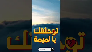 توحشتك يا لميمة 