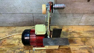 DIY belt sanding machine Anyone can do this