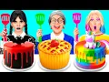 Download Lagu Wednesday vs Grandma Cooking Challenge | Amazing Cooking Hacks by BaRaDa Challenge