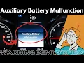 Auxiliary Battery Malfunction Meaning Causes and How To Fix