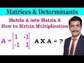 Matrix A into Matrix A How to Matrix Multiplication