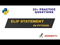 Python elif Statement Explained if elif else in Python Conditional Statements for Beginners